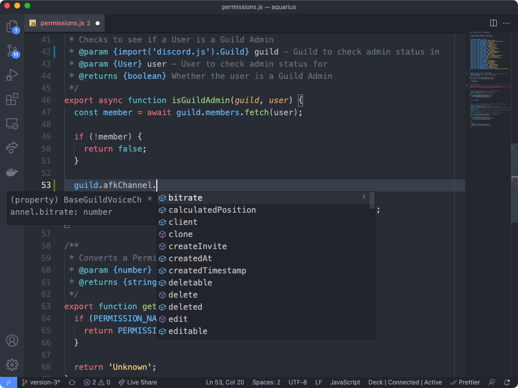 Package annotations are also supported